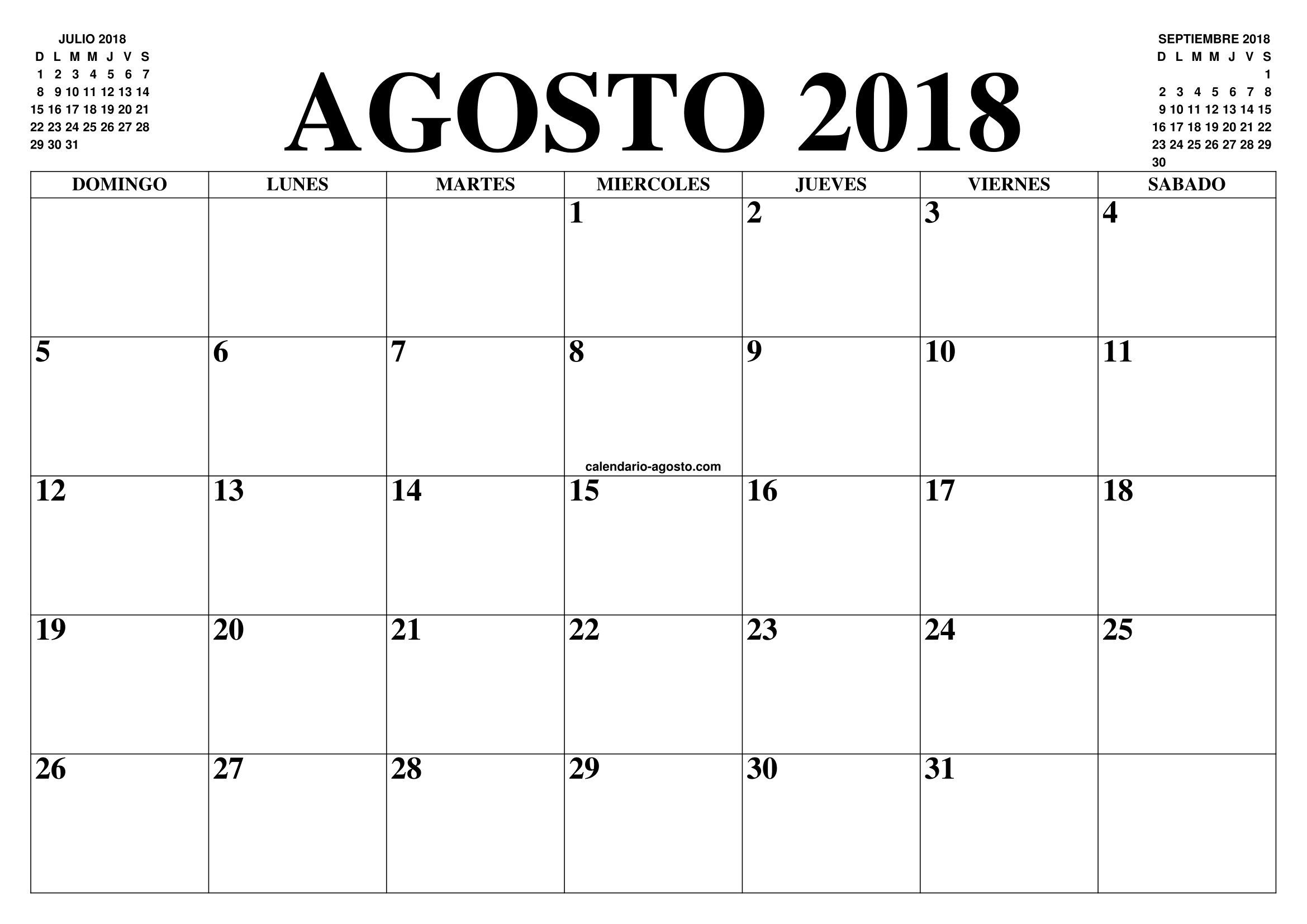 agosto, 2018